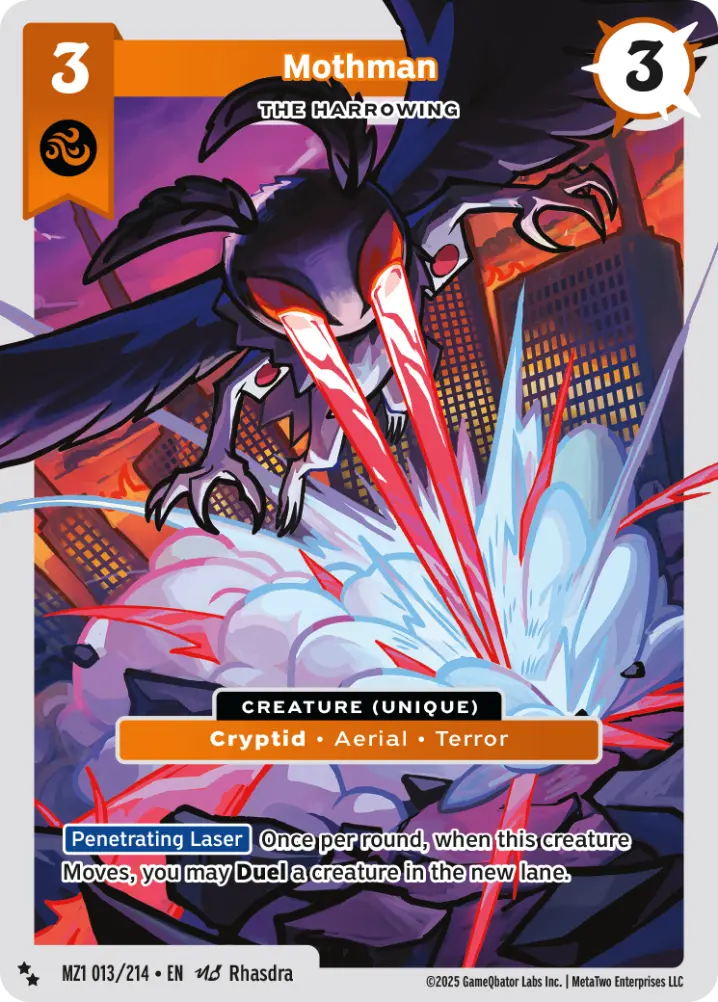 Mothman - The Harrowing - MZ1-013 - MetaZoo Base Set