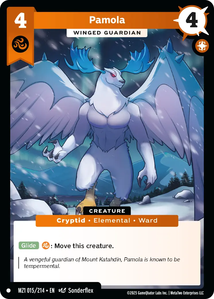 Pamola - Winged Guardian - MZ1-015 - MetaZoo Base Set