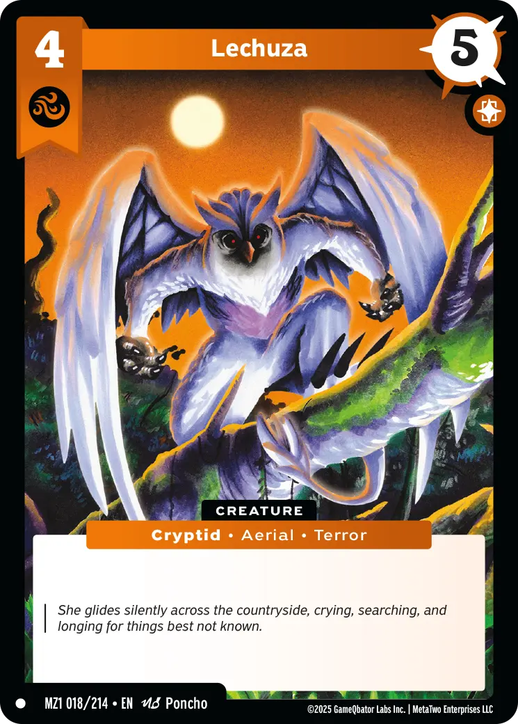 Lechuza - MZ1-018 - MetaZoo Base Set