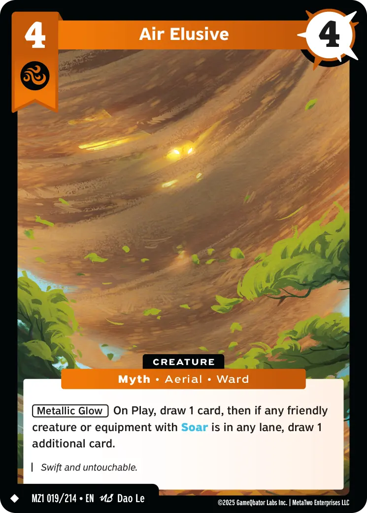 Air Elusive - MZ1-019 - MetaZoo Base Set