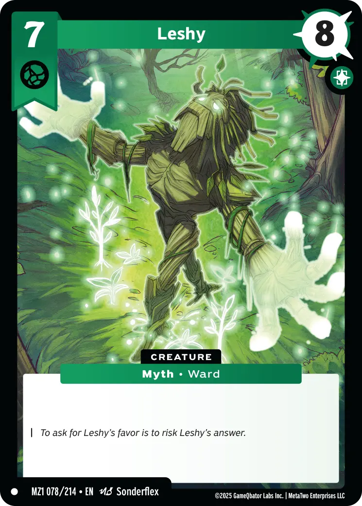 Leshy - MZ1-078 - MetaZoo Base Set