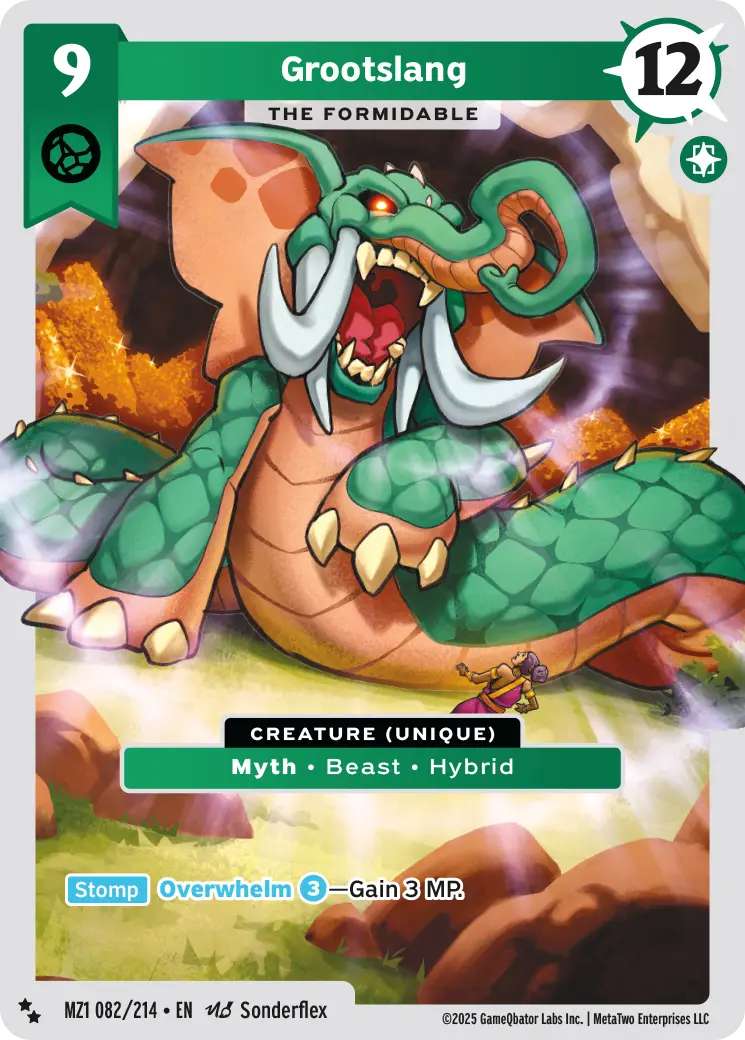 Grootslang - The Formidable - MZ1-082 - MetaZoo Base Set