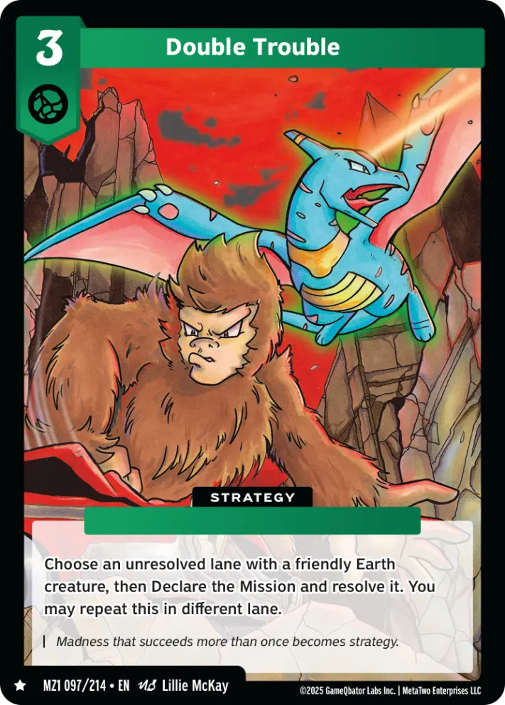 Double Trouble - MZ1-097 - MetaZoo Base Set