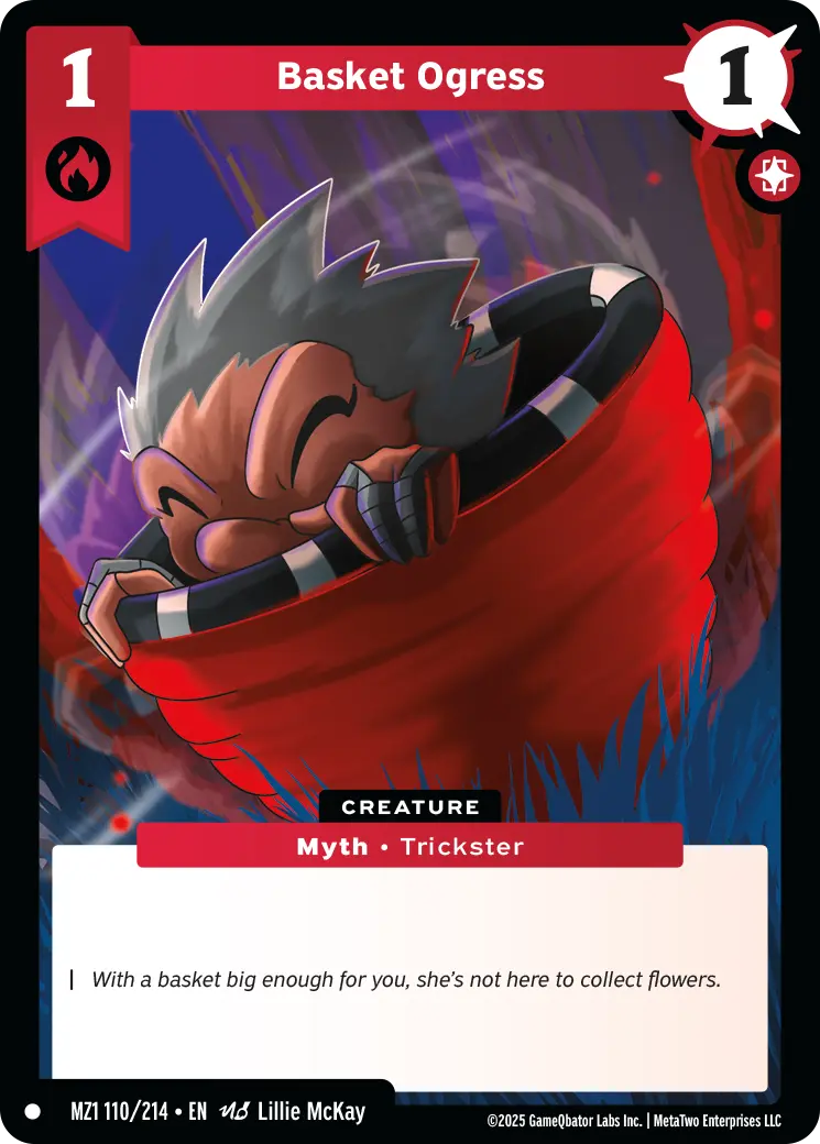 Basket Ogress - MZ1-110 - MetaZoo Base Set
