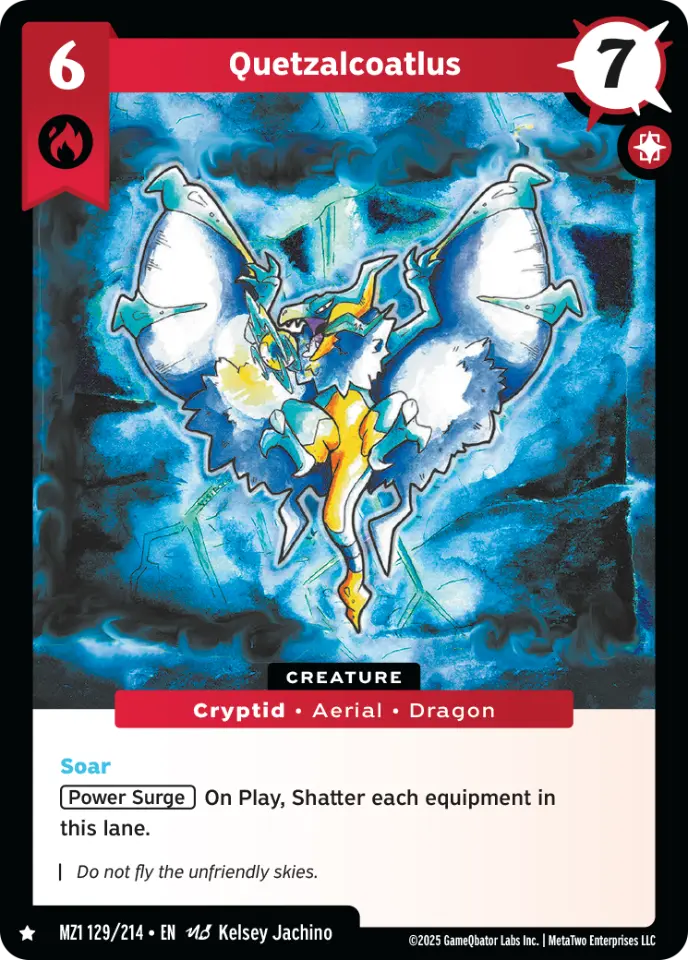 Quetzalcoatlus - MZ1-129 - MetaZoo Base Set