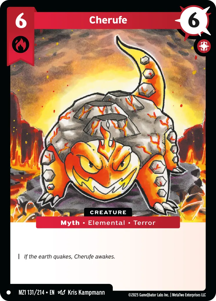 Cherufe - MZ1-131 - MetaZoo Base Set