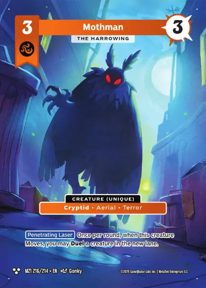 Mothman - The Harrowing - MZ1-216 - MetaZoo Base Set