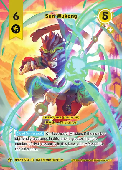 Sun Wukong - MZ1-238 - MetaZoo Base Set