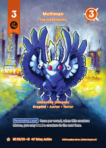 Mothman - The Harrowing - MZ1-239 - MetaZoo Base Set