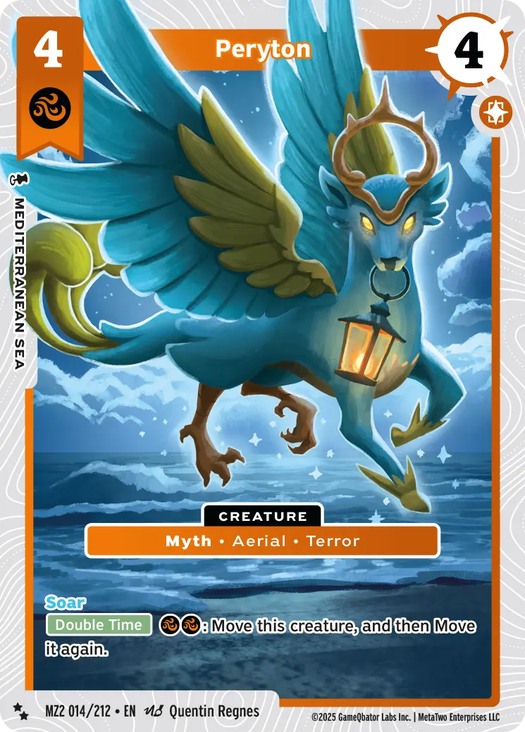 Peryton - MZ2-014 - MetaZoo Torrential Tides