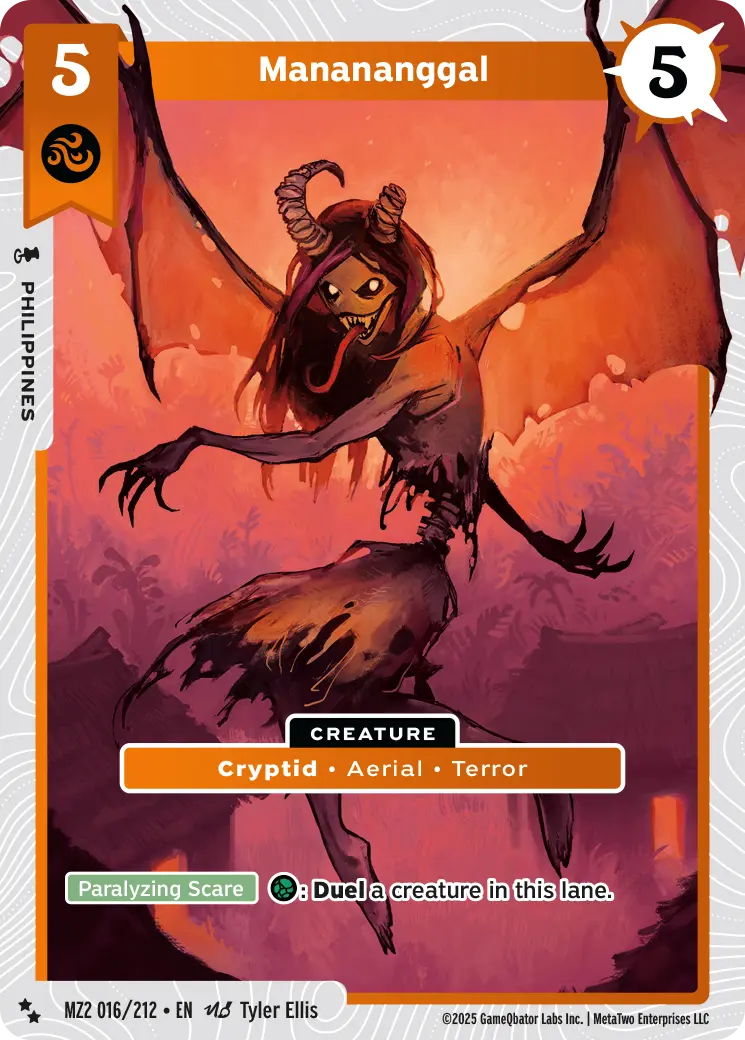 Manananggal - MZ2-016 - MetaZoo Torrential Tides