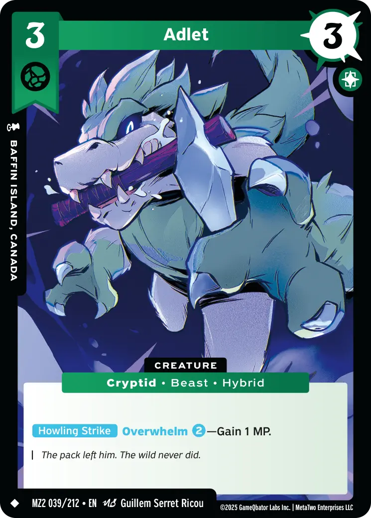Adlet - MZ2-039 - MetaZoo Torrential Tides