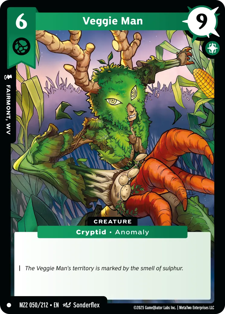 Veggie Man - MZ2-050 - MetaZoo Torrential Tides