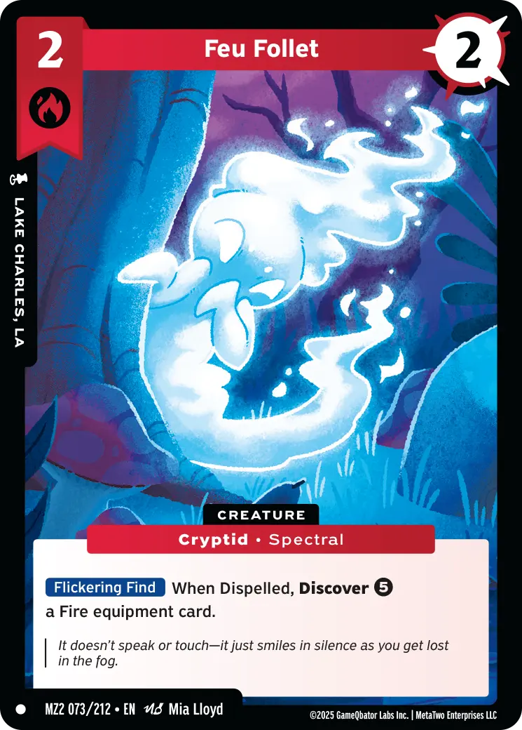 Feu Follet - MZ2-073 - MetaZoo Torrential Tides