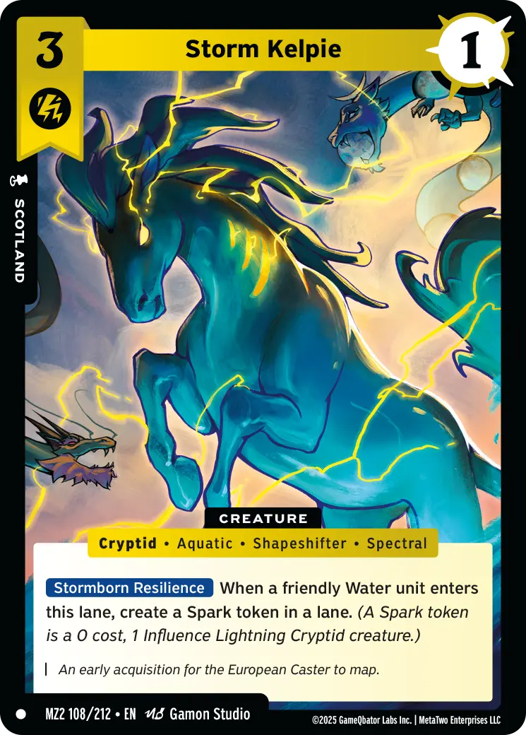 Storm Kelpie - MZ2-108 - MetaZoo Torrential Tides