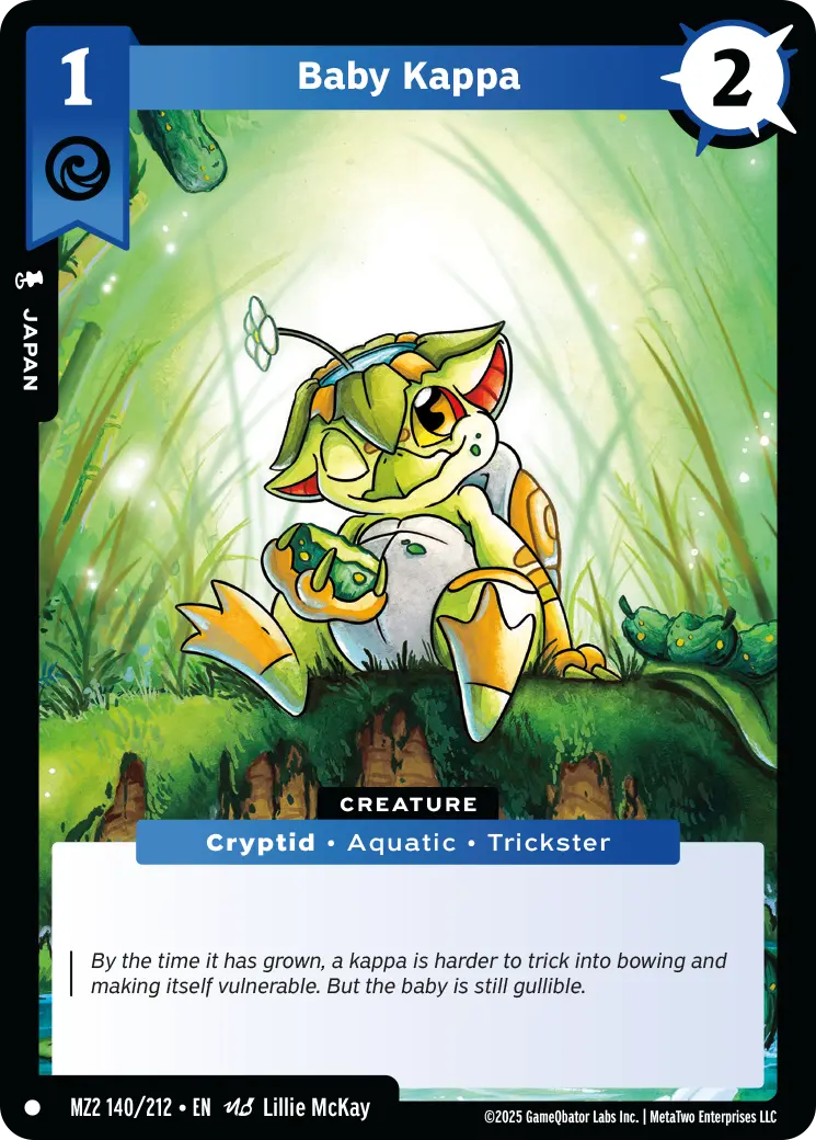 Baby Kappa - MZ2-140 - MetaZoo Torrential Tides