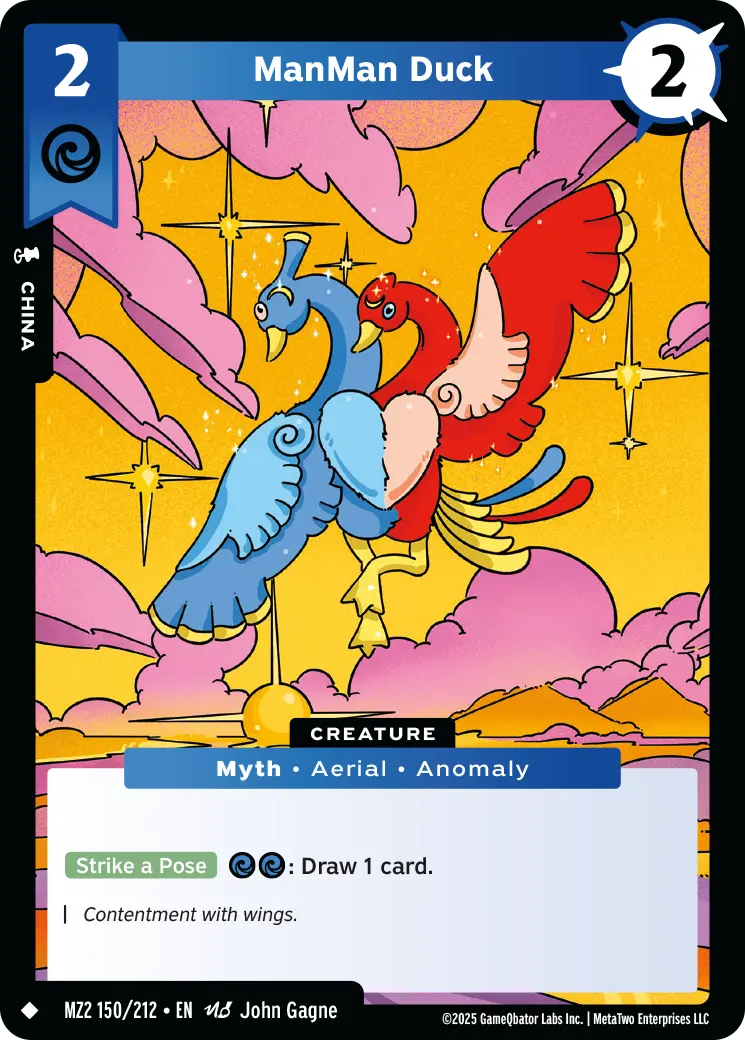ManMan Duck - MZ2-150 - MetaZoo Torrential Tides