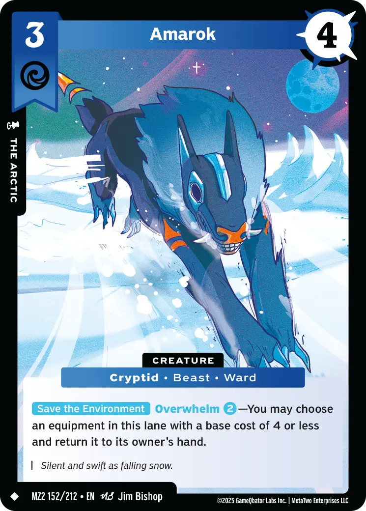 Amarok - MZ2-152 - MetaZoo Torrential Tides