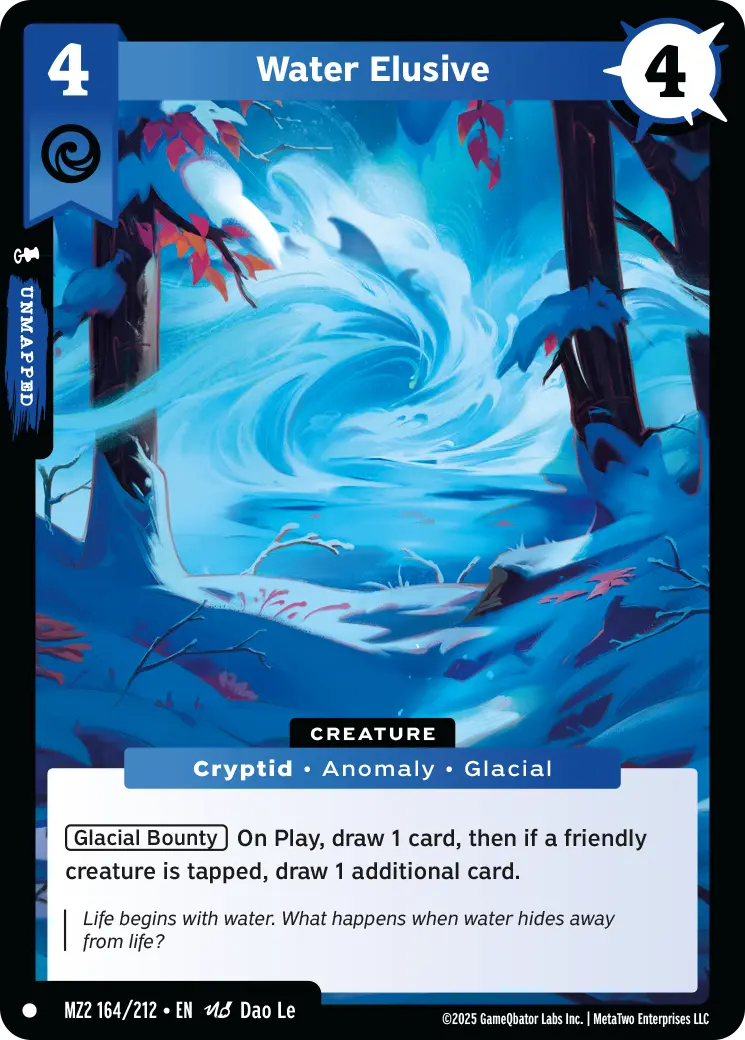 Water Elusive - MZ2-164 - MetaZoo Torrential Tides