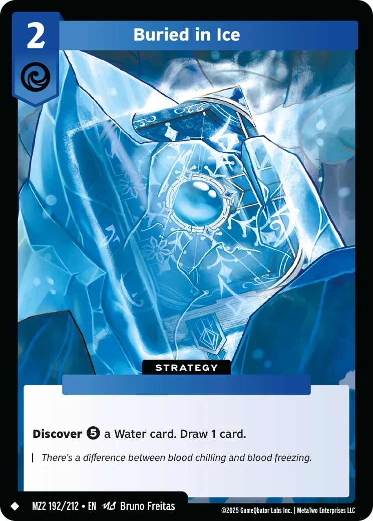 Buried in Ice - MZ2-192 - MetaZoo Torrential Tides