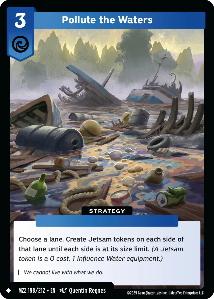 Pollute the Waters - MZ2-198 - MetaZoo Torrential Tides