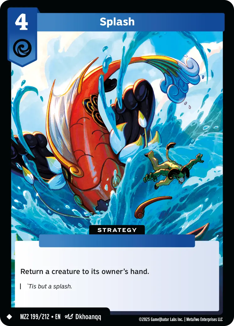 Splash - MZ2-199 - MetaZoo Torrential Tides