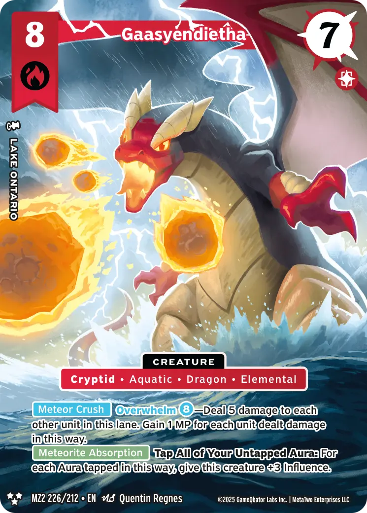 Gaasyendietha - MZ2-226 - MetaZoo Torrential Tides