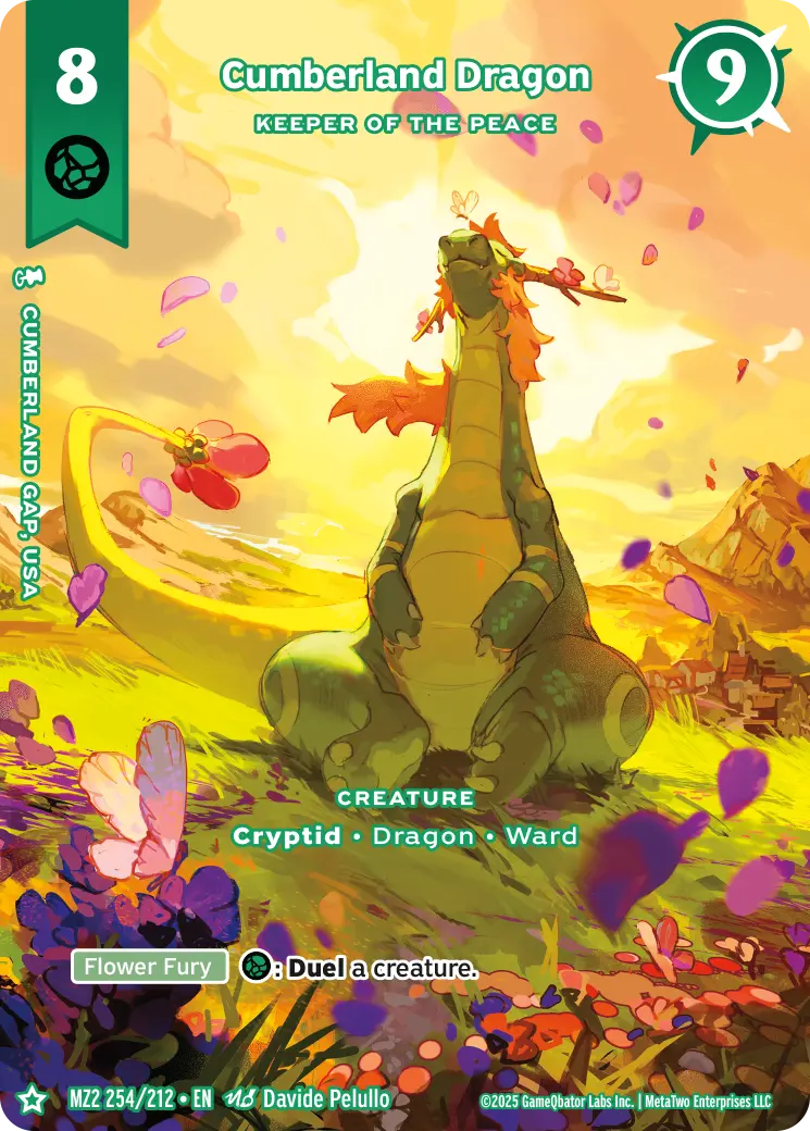 Cumberland Dragon - Keeper of the Peace - MZ2-254 - MetaZoo Torrential Tides