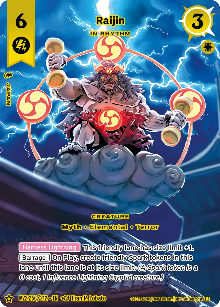 Raijin - In Rhythm - MZ2-256 - MetaZoo Torrential Tides