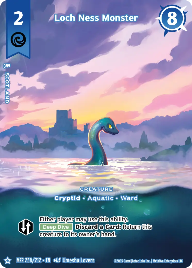 Loch Ness Monster - MZ2-258 - MetaZoo Torrential Tides