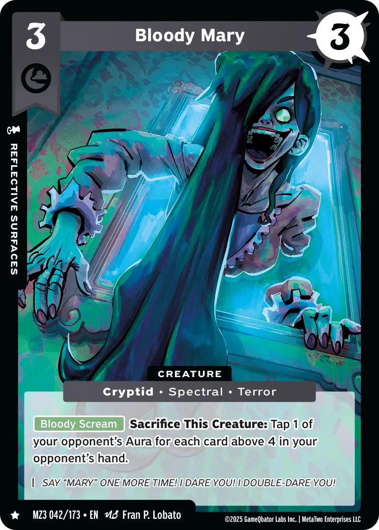 Bloody Mary - MZ3-042 - MetaZoo Secret Shadows