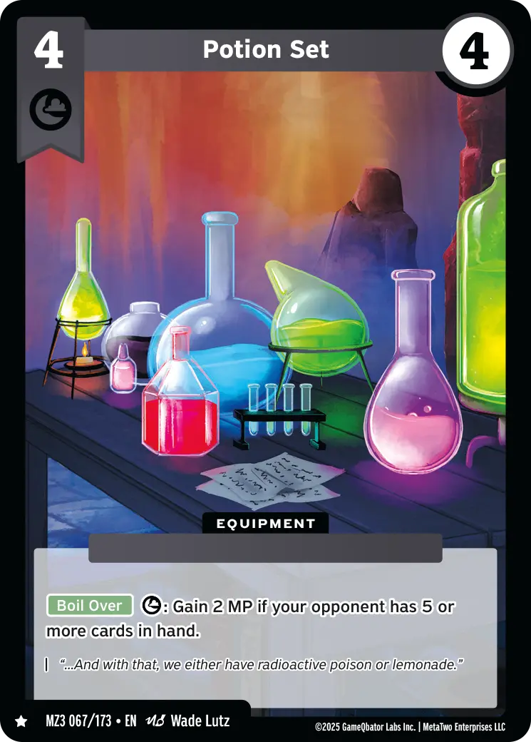 Potion Set - MZ3-067 - MetaZoo Secret Shadows