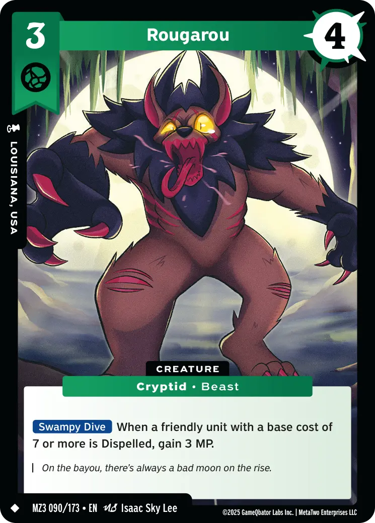 Rougarou - MZ3-090 - MetaZoo Secret Shadows