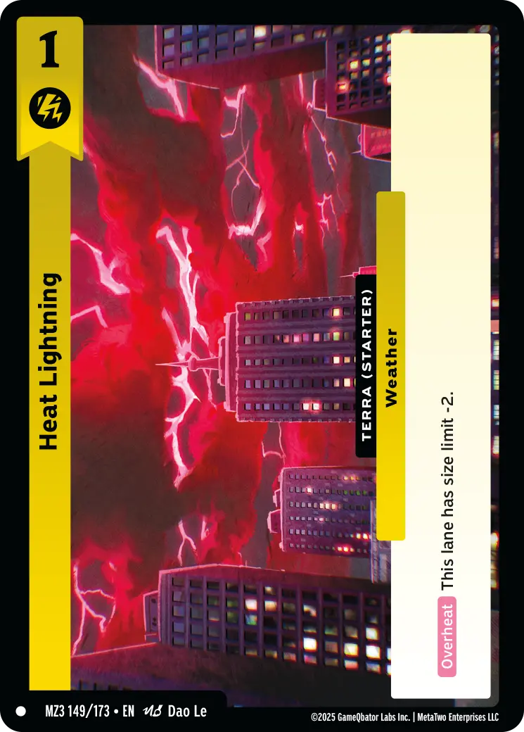 Heat Lightning - MZ3-149 - MetaZoo Secret Shadows