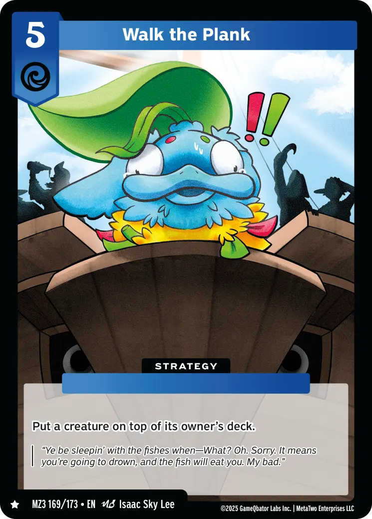 Walk the Plank - MZ3-169 - MetaZoo Secret Shadows