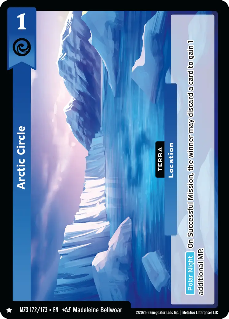Arctic Circle - MZ3-172 - MetaZoo Secret Shadows