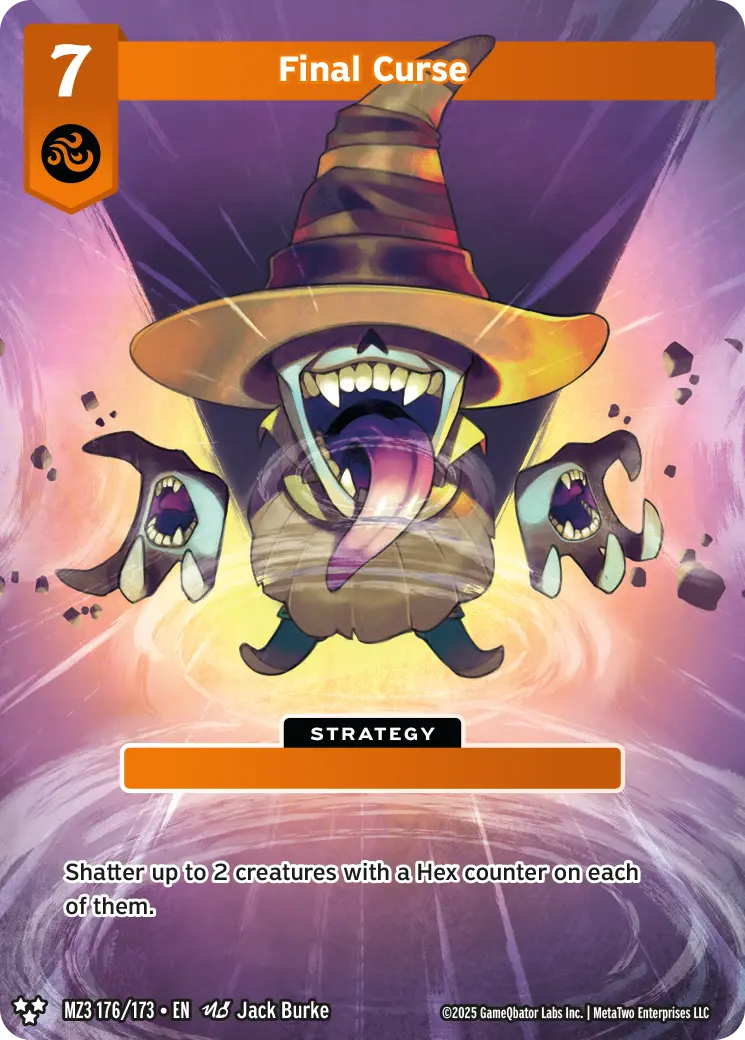 Final Curse - MZ3-176 - MetaZoo Secret Shadows