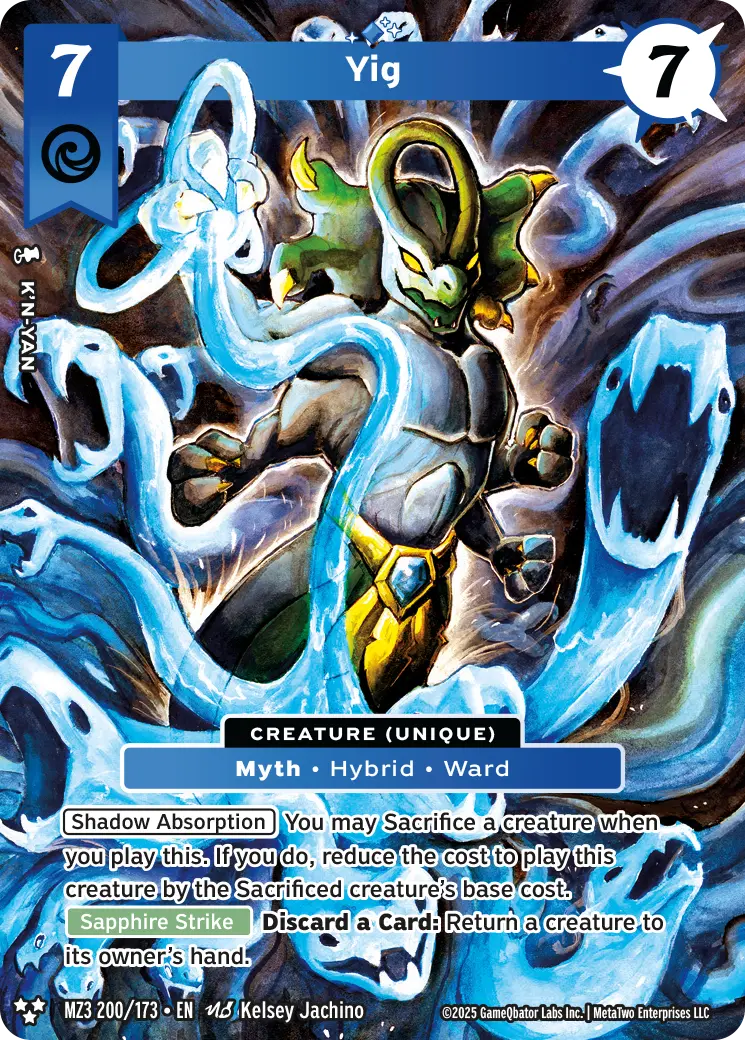 Yig - MZ3-200 - MetaZoo Secret Shadows