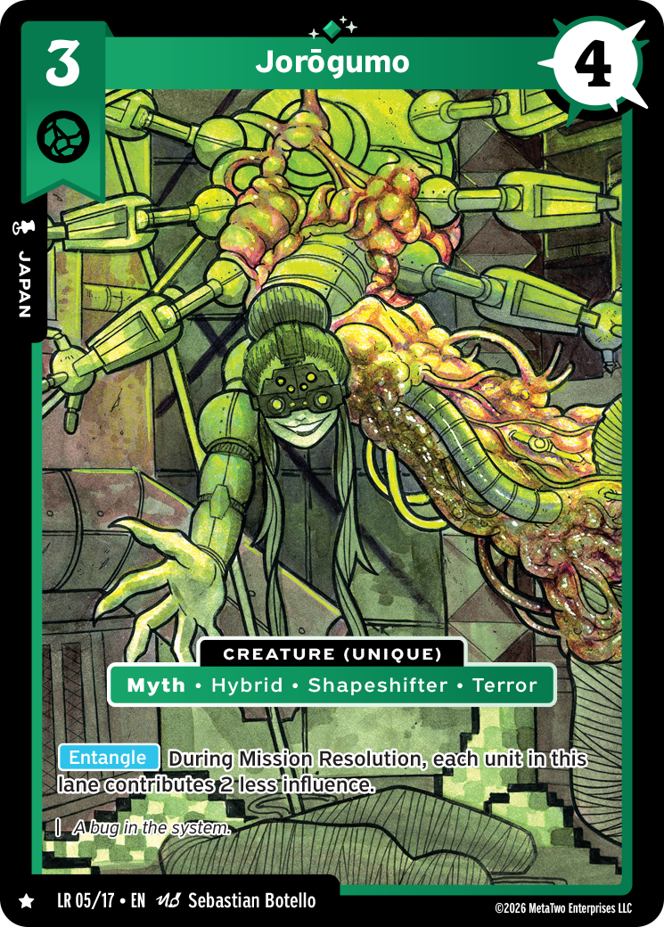 Jorōgumo - LR-005 - MetaZoo Limited Release: Escape Polybius