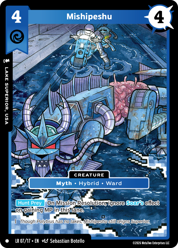 Mishipeshu - LR-007 - MetaZoo Limited Release: Escape Polybius