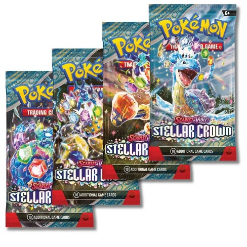 Pokemon TCG: Scarlet & Violet-Stellar Crown Booster Pack (10 Cards)