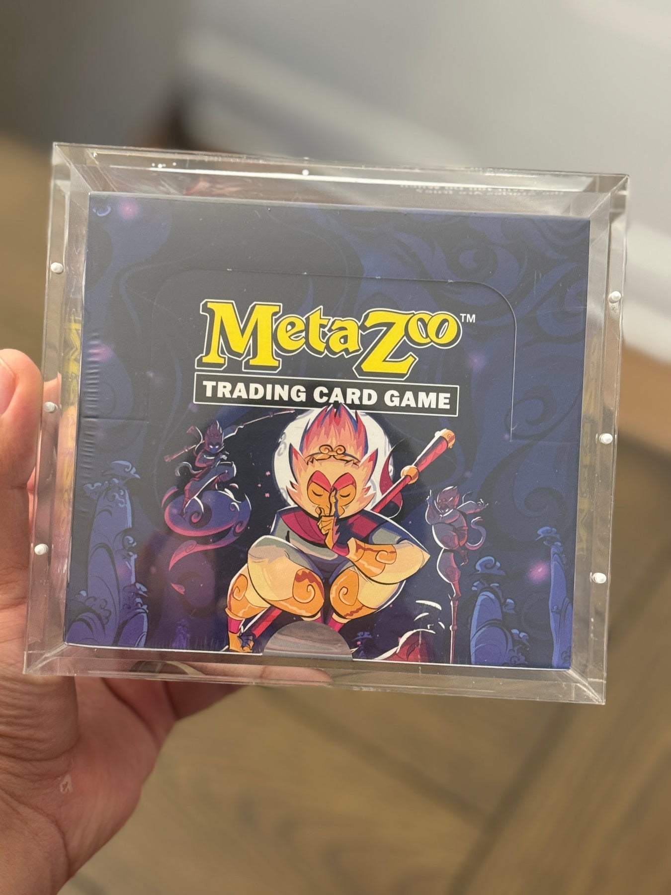 metazoo 2025 booster box Magnetic Acrylic Booster Box Protector (MetaZoo 2025) – Crusader Collectibles