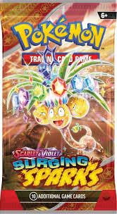 Pokemon TCG: Scarlet & Violet-Surging Sparks Booster Pack (10 Cards)