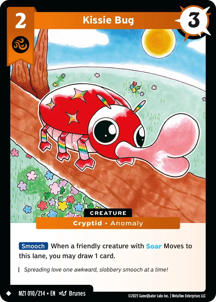 Kissie Bug - MZ1-010 - MetaZoo Base Set