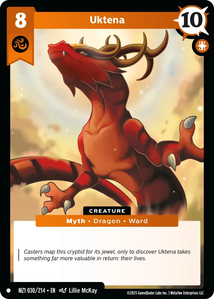 Uktena - MZ1-030 - MetaZoo Base Set
