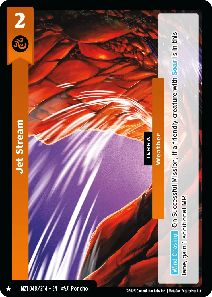 Jet Stream - MZ1-048 - MetaZoo Base Set