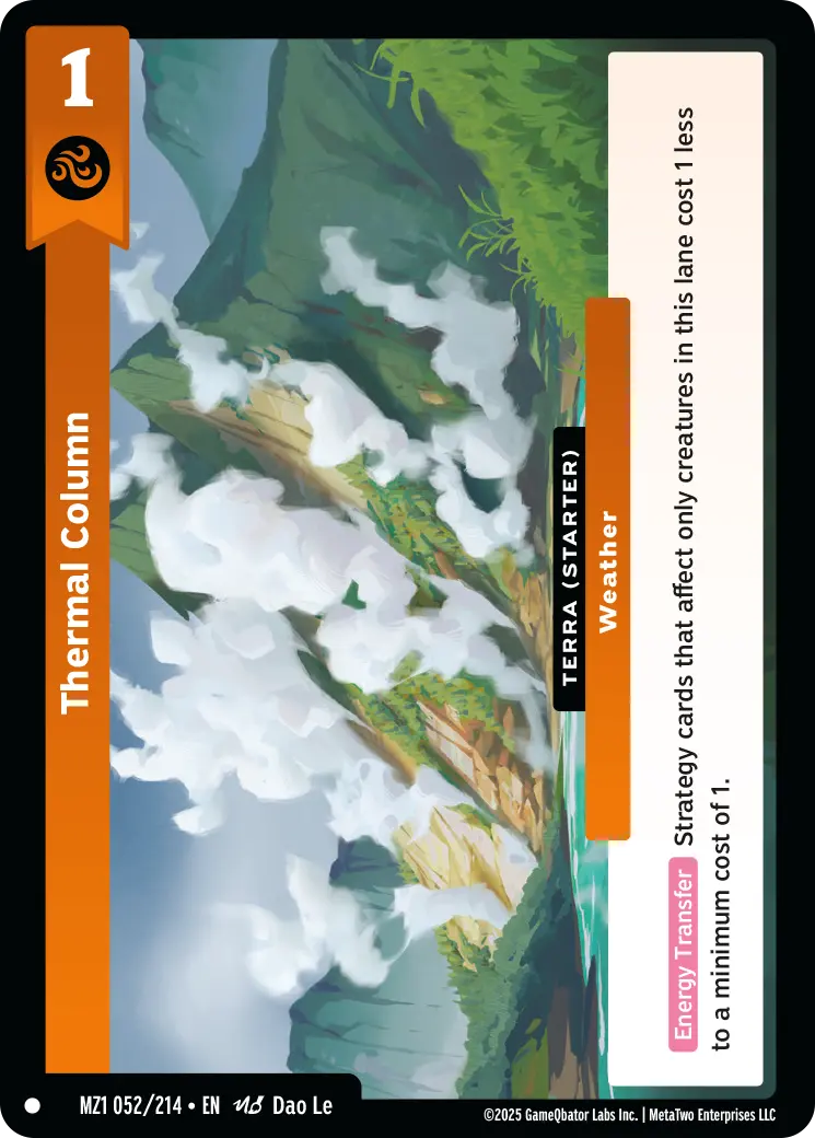 Thermal Column - MZ1-052 - MetaZoo Base Set