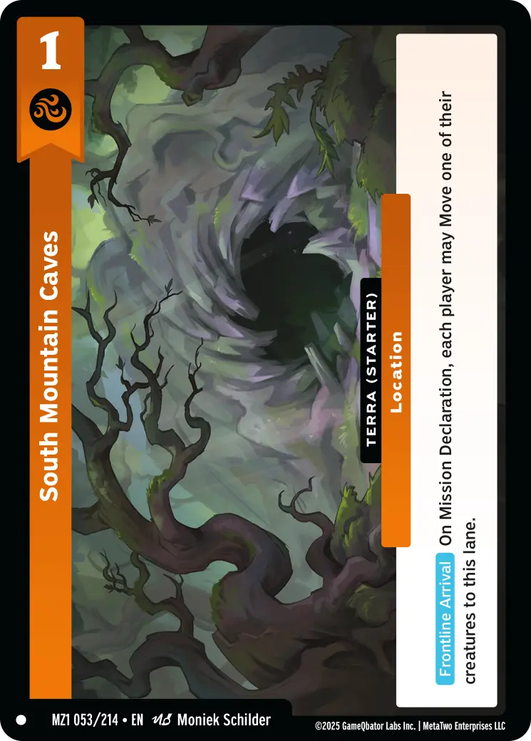 South Mountain Caves - MZ1-053 - MetaZoo Base Set