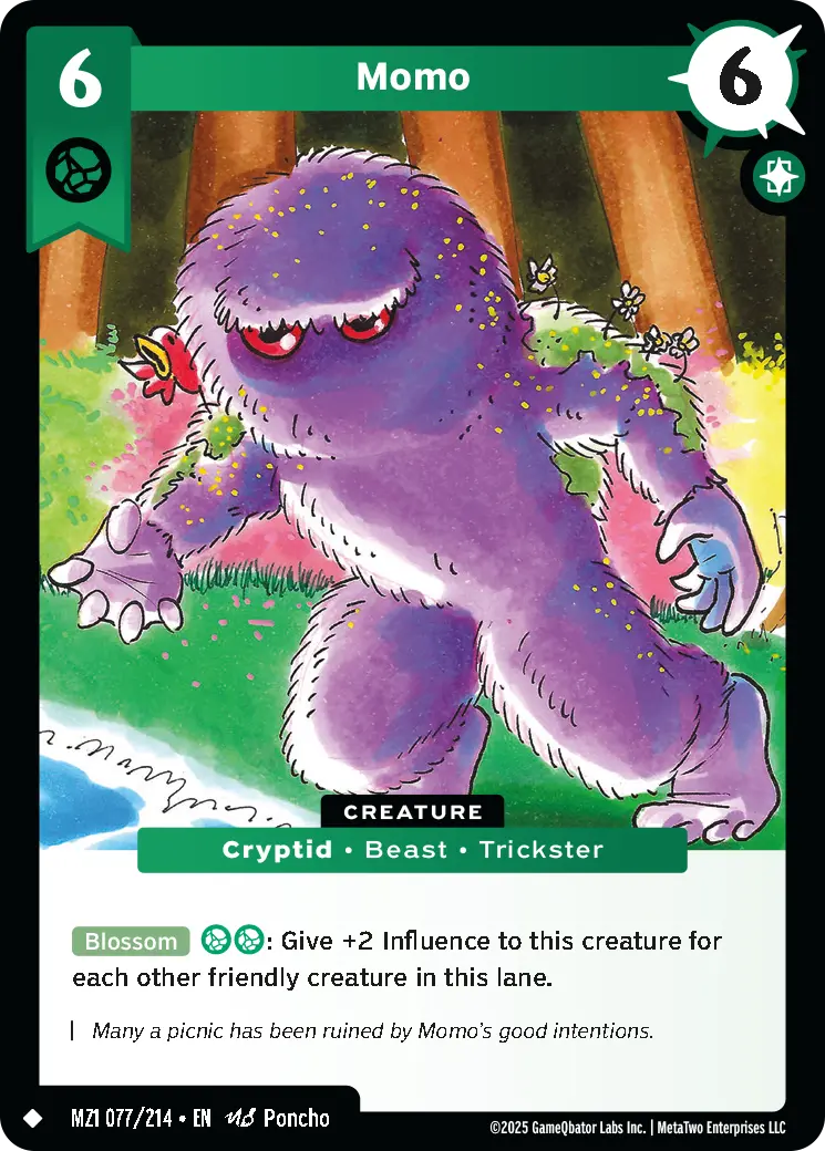 Momo - MZ1-077 - MetaZoo Base Set