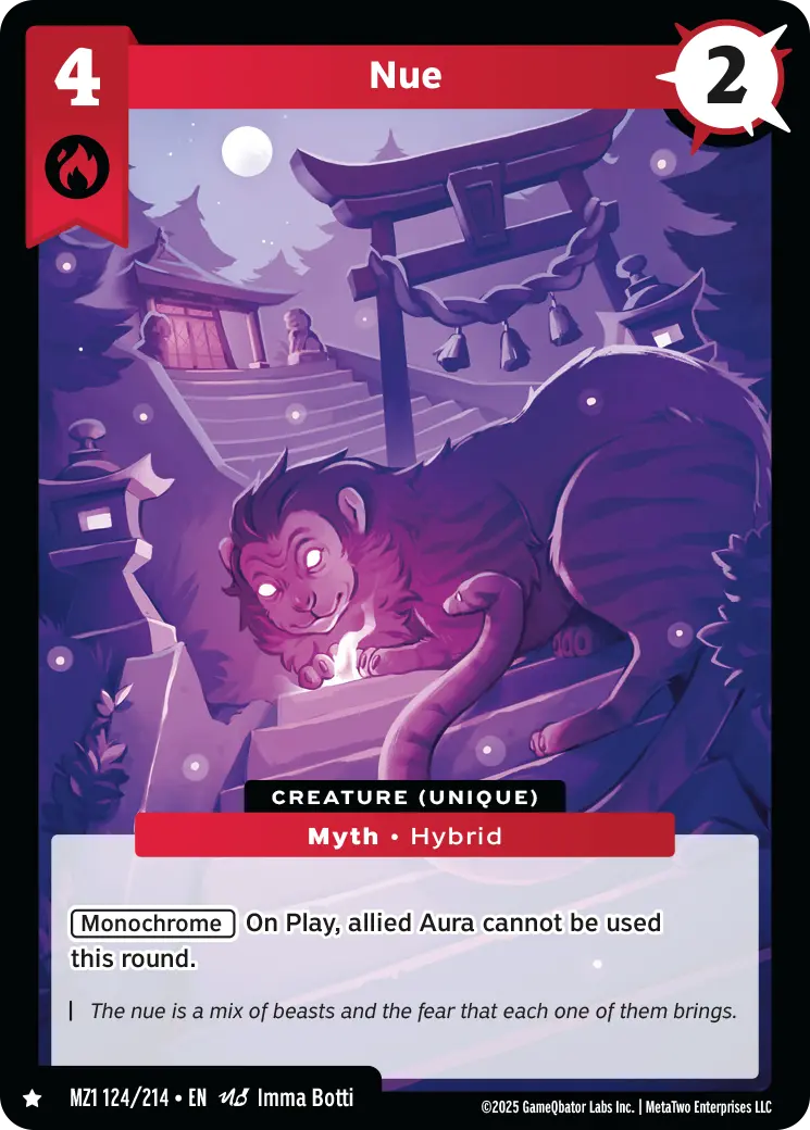 Nue - MZ1-124 - MetaZoo Base Set